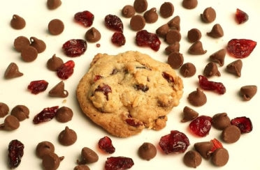 CHERRY-CHOCOLATE CHIP OATMEAL COOKIES