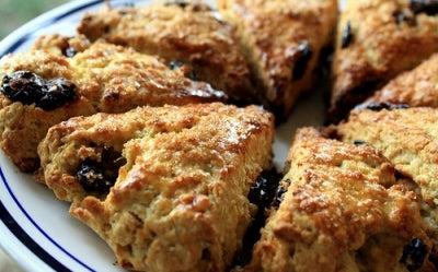 DRIED TART CHERRY-WALNUT SCONES (DRIED CHERRIES)