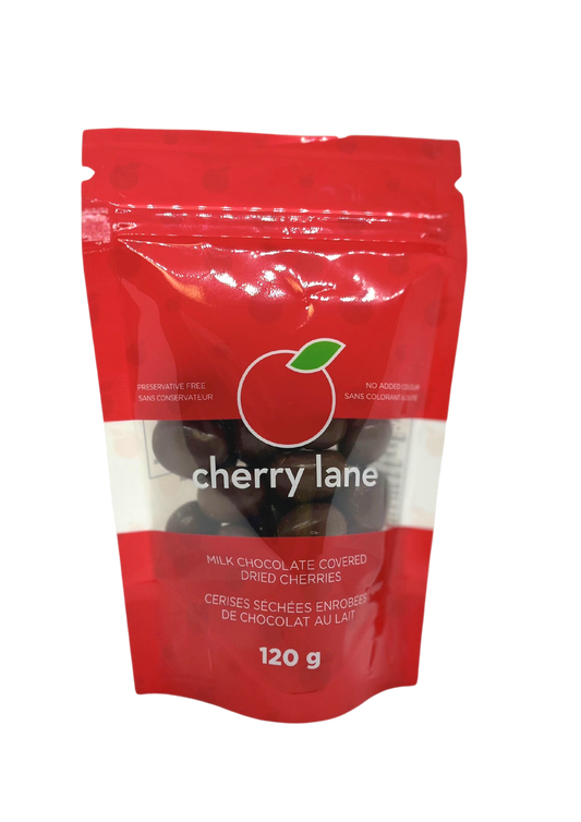 Milk Chocolate Covered Dried Montmorency Cherries 120 g