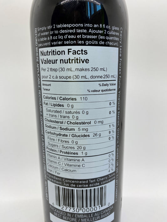 100% Pure Concentrated Tart Cherry Juice (350ml)