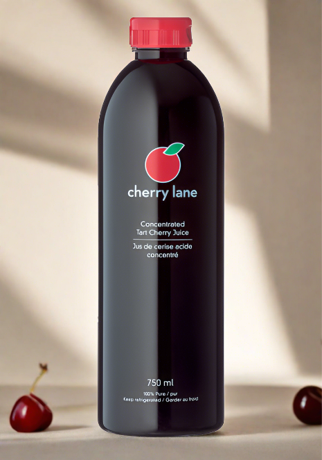 750 ml bottle of cherry lane tart cherry concentrate